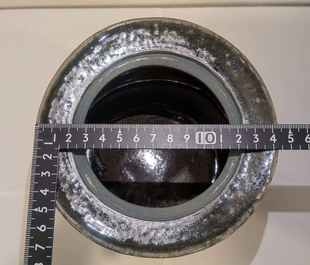 『アーグネスフス』水指　茶道具　アグネスフス共箱共布栞略歴