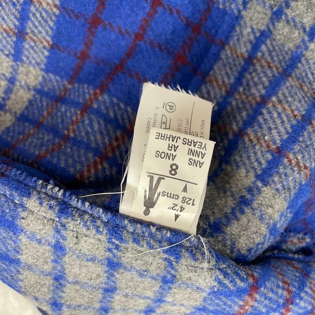 新品未使用タグ付✨グローバーオール✨ダッフルコート✨128cms✨8years青