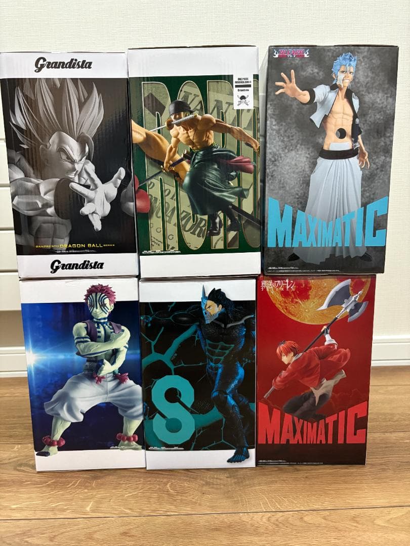 Grandista 鬼滅の刃 猗窩座 ドラゴンボール ゴジータ ワンピース ゾロ