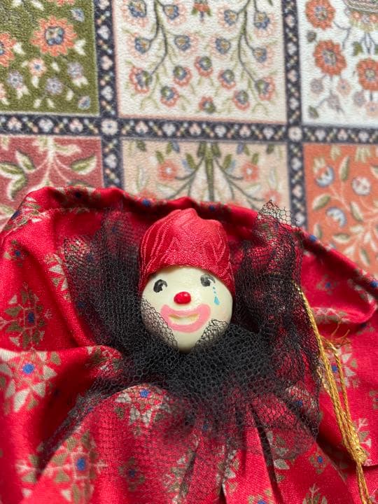 ビスクドール　ピエロ　セット　人形