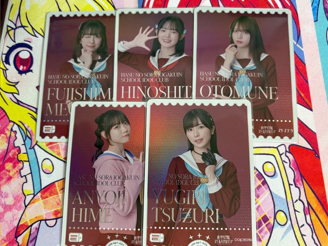 ラブライブ オフィシャルカードゲーム vol1 蓮ノ空 PE5種セット