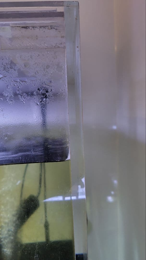 【送料込】大型アクリル水槽　1800×750×600（h）底面ブラック