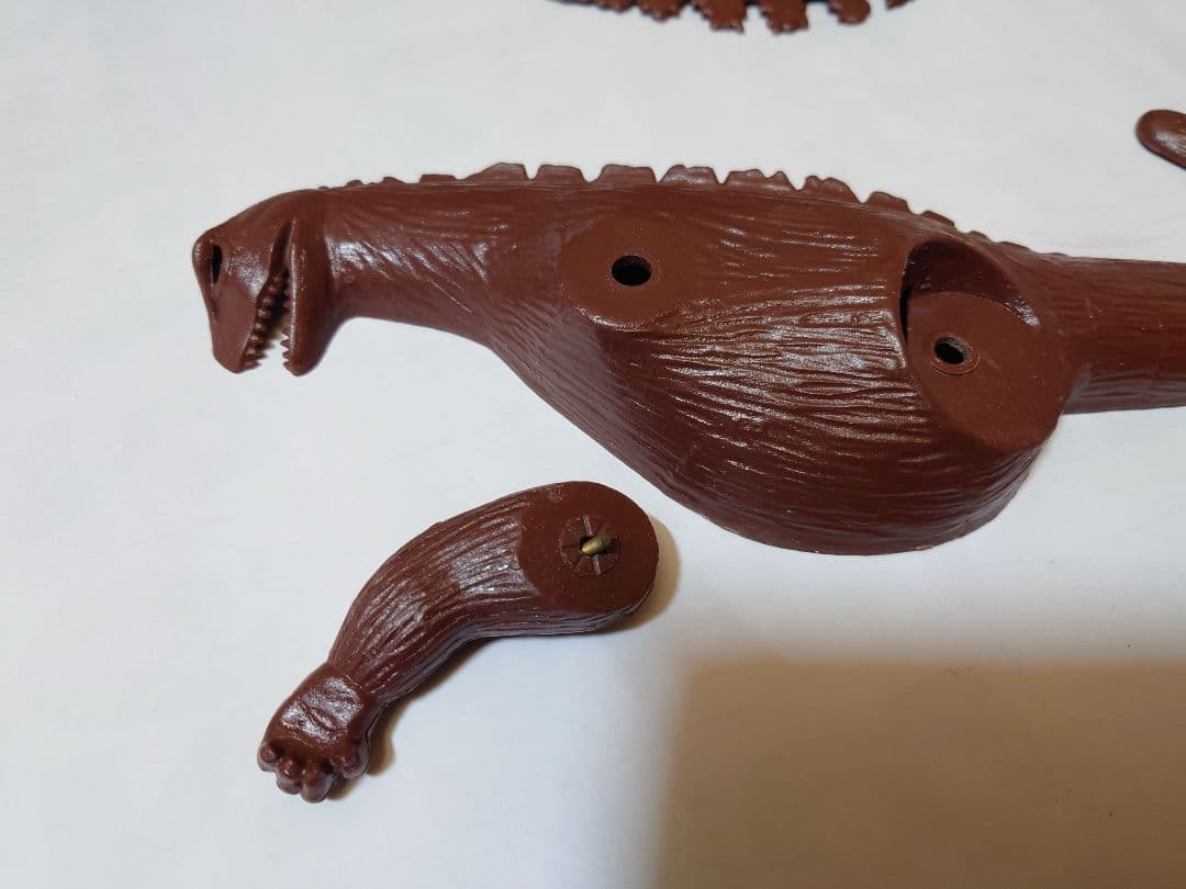 最初期版　ゴジラ　世紀の大怪獣！！マルサン　国産プラモデル第一号　電動プラモデル