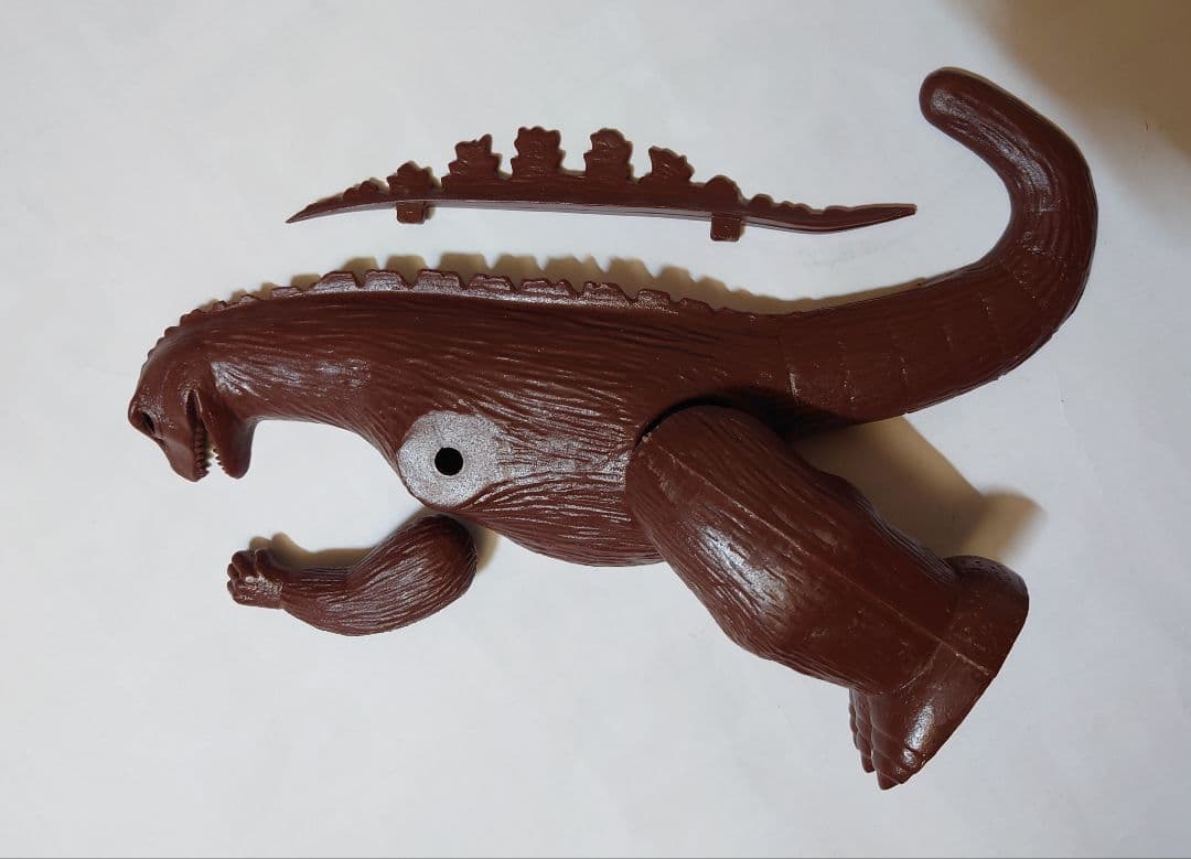 最初期版　ゴジラ　世紀の大怪獣！！マルサン　国産プラモデル第一号　電動プラモデル