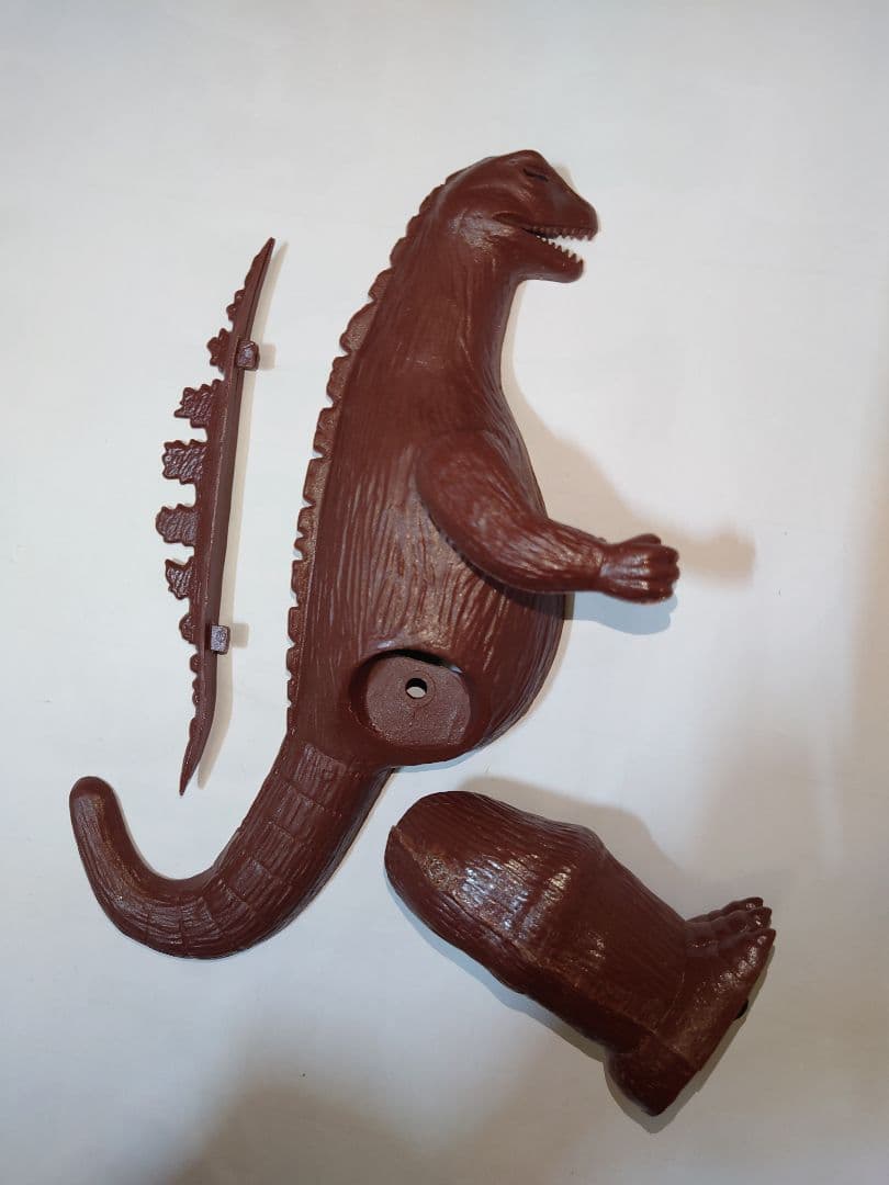 最初期版　ゴジラ　世紀の大怪獣！！マルサン　国産プラモデル第一号　電動プラモデル