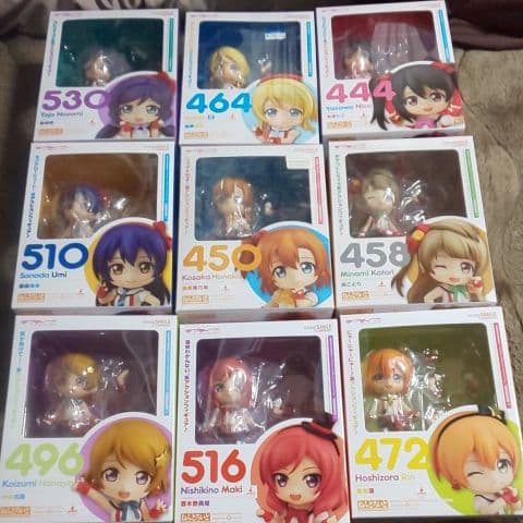 ラブライブ μ's ねんどろいど 全種セット 新品未開封 9人