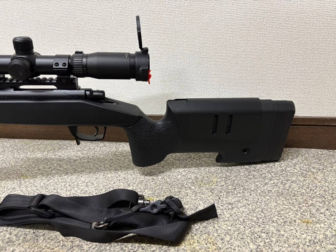 東京マルイ M40A5 BK ストック エアーコッキング スナイパー スコープ付