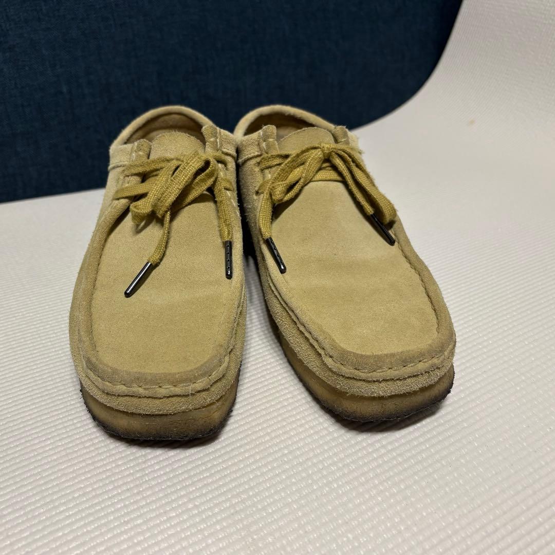 クラークス　ワラビー　メープルスエード　UK7