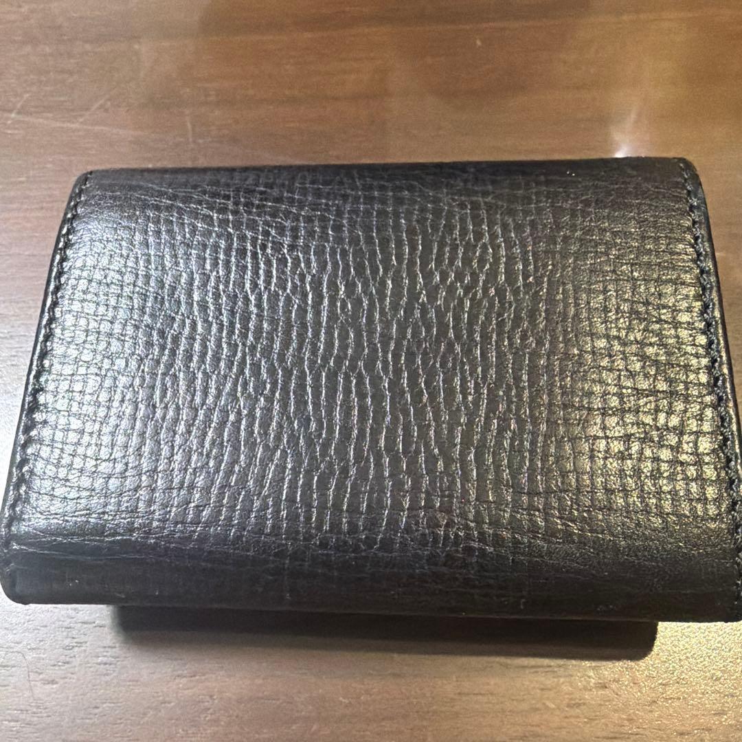 Chloé ブラックレザー 三つ折り財布