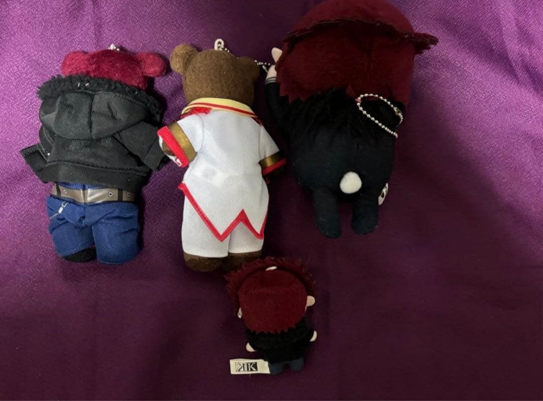 アニメK 周防尊 ぬいぐるみ 人形 くまめいと