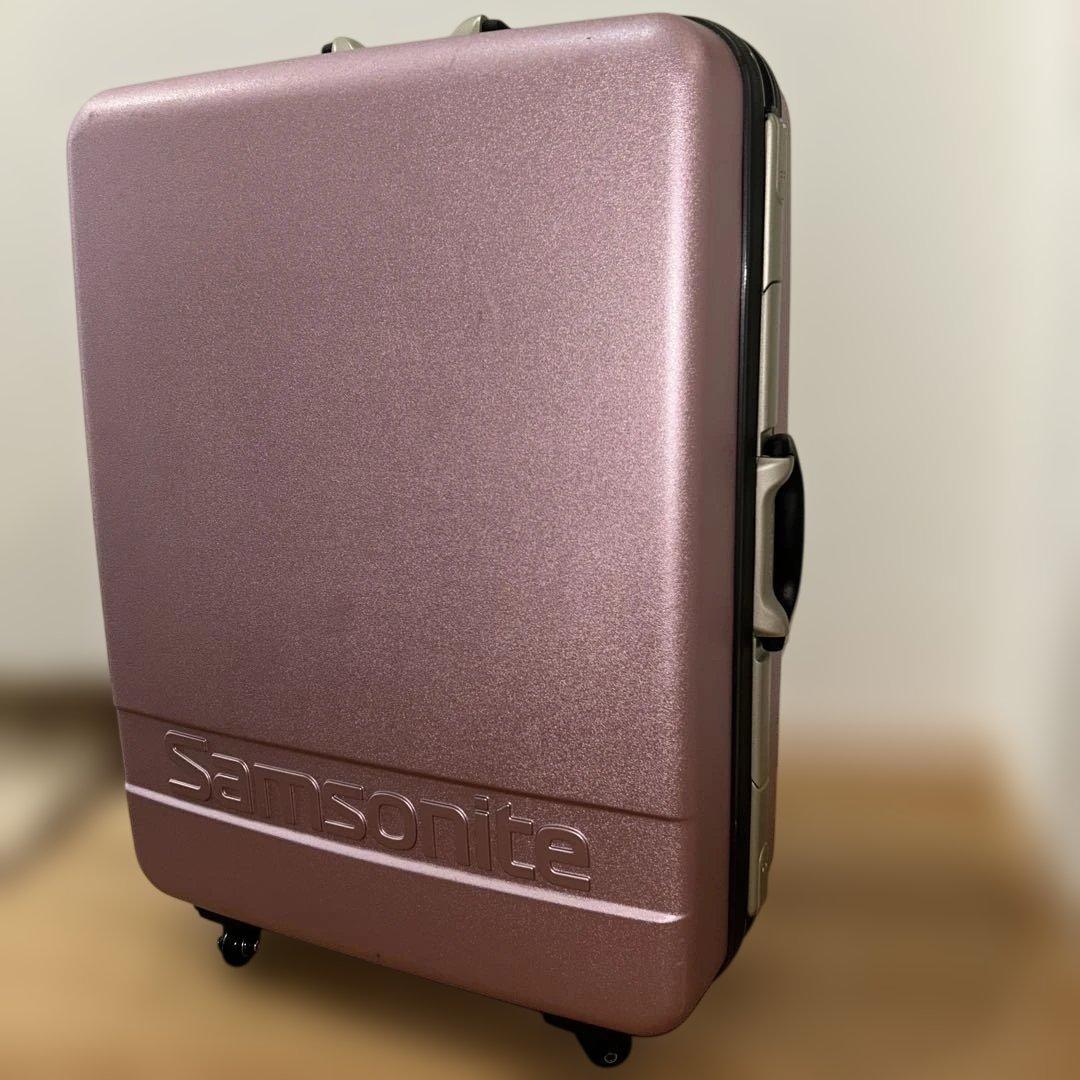 【超美品】サムソナイト Samsonite 大型　旅行 ハード キャリーケース