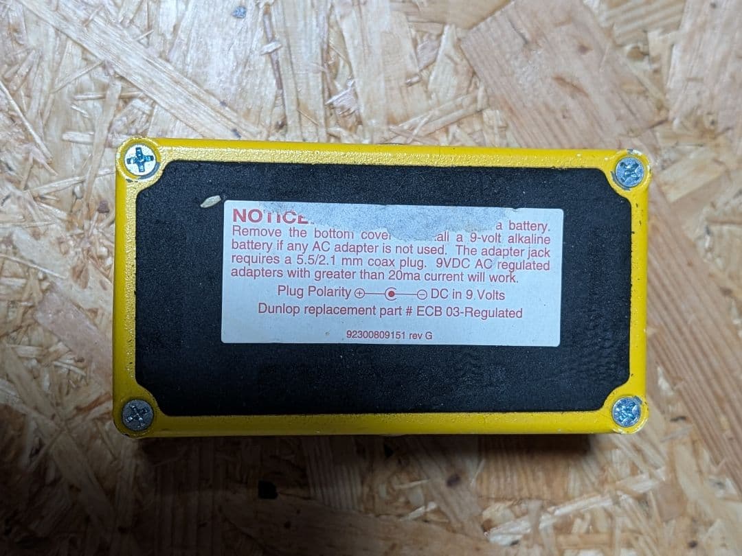 美品　箱ありMXR M-104 distortion +