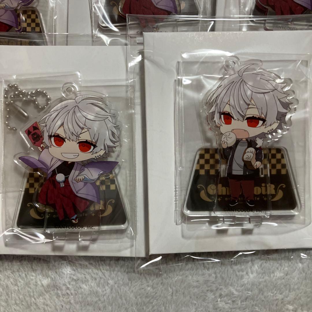 葛葉 アクキー 8個セットアニメイトカフェChroNoiR クロノワお正月 袴