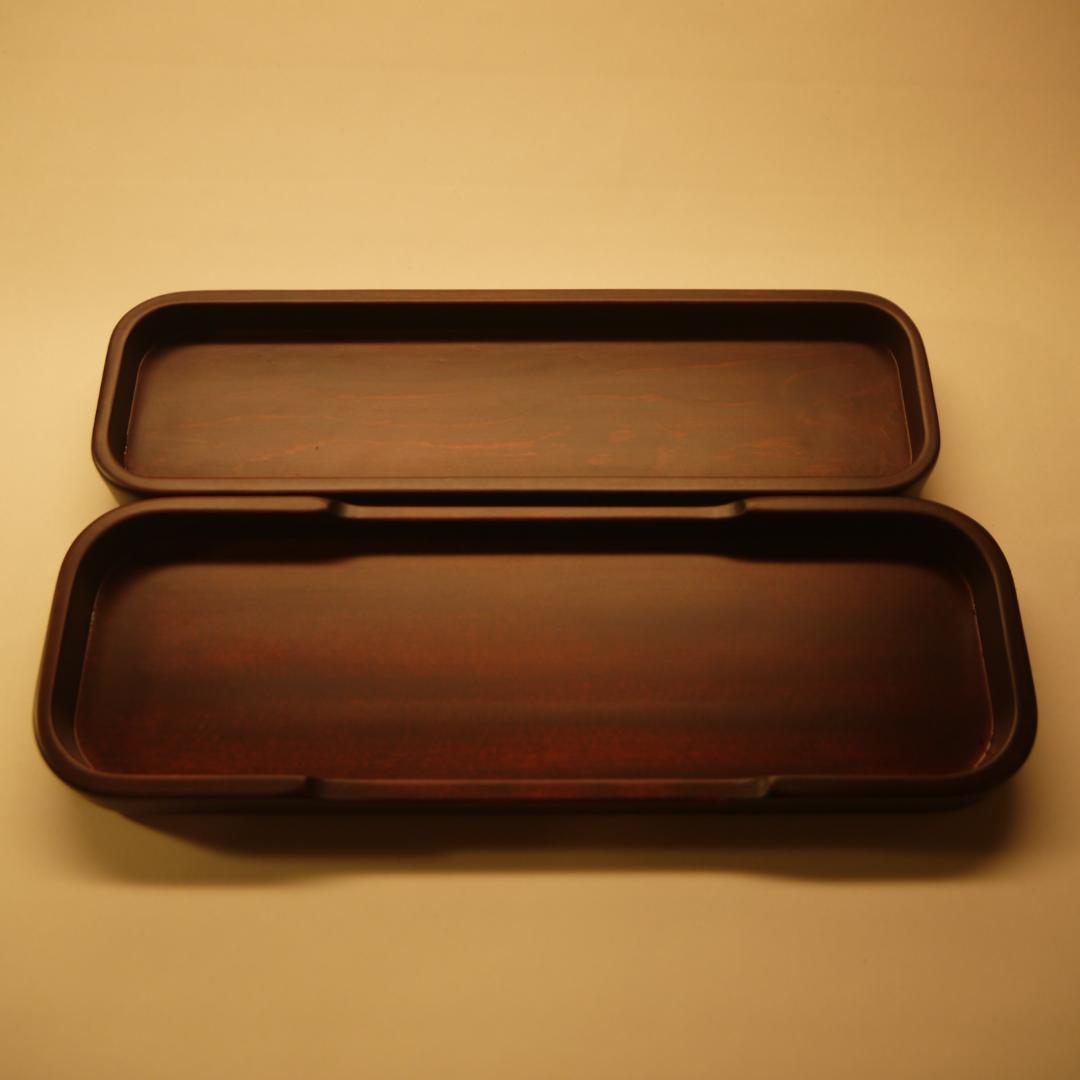 【美品】軽井沢彫　ペンケース