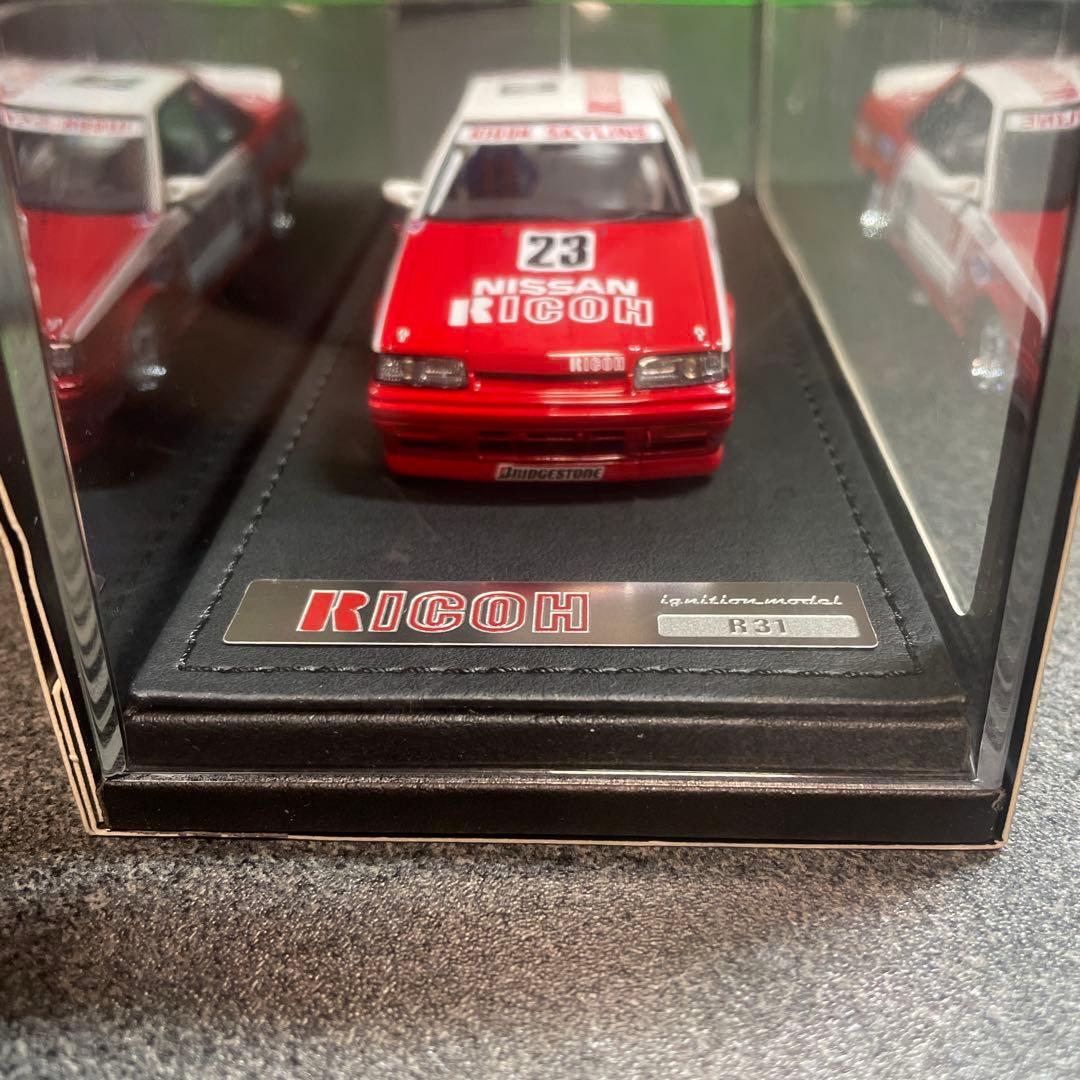 イグニッションモデル 1/43 RICOH 日産 スカイライン #23 1988