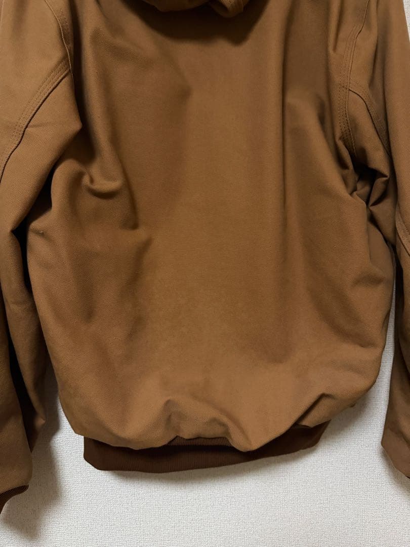 Carhartt ブラウン フード付きジャケット