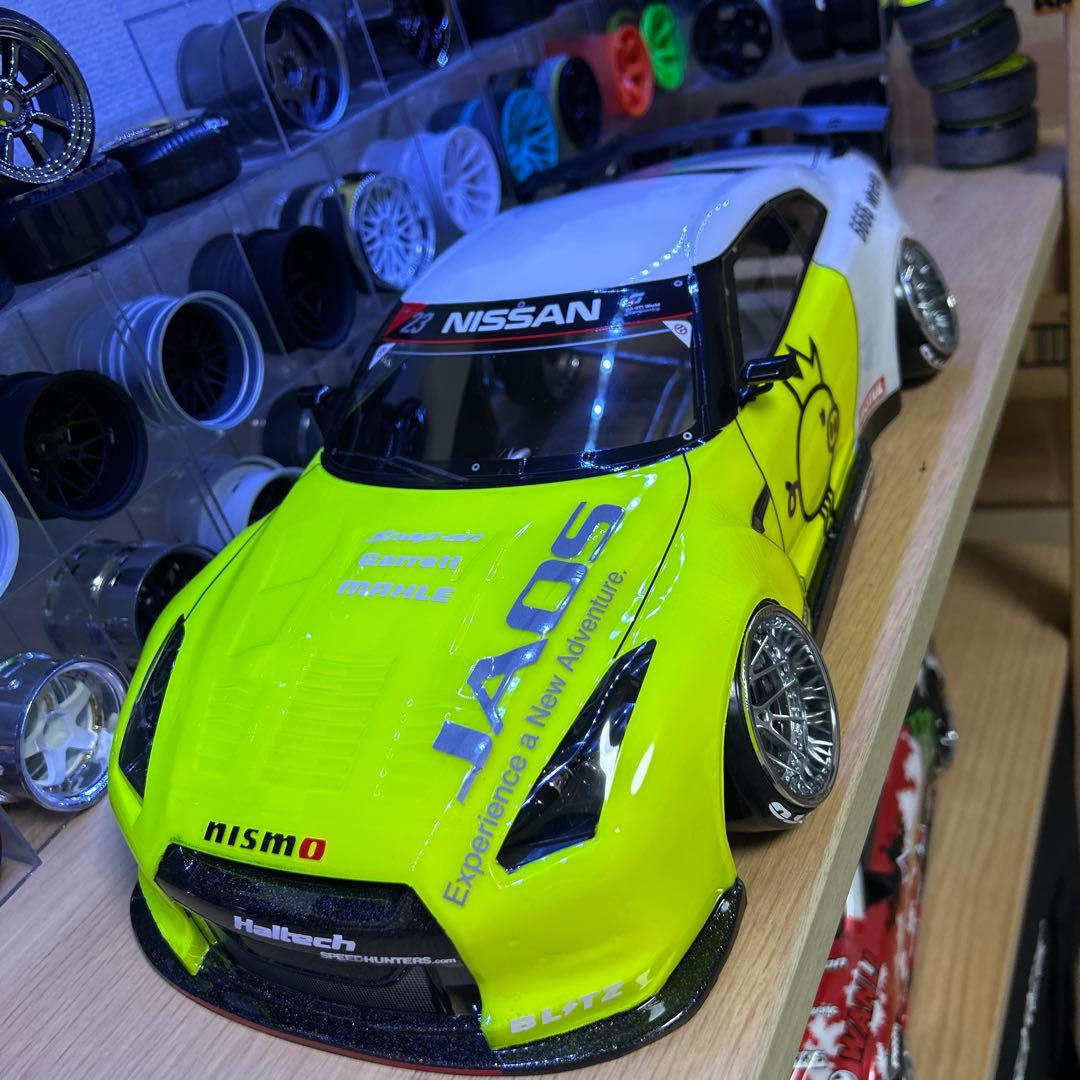 タミヤ日産スカイラインR35GTRボディ