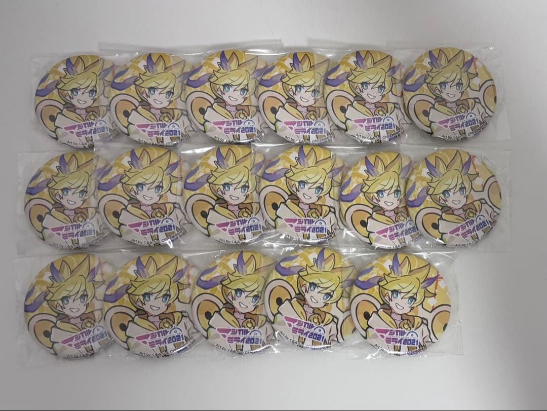 鏡音レン　まとめ売り　缶バッジ