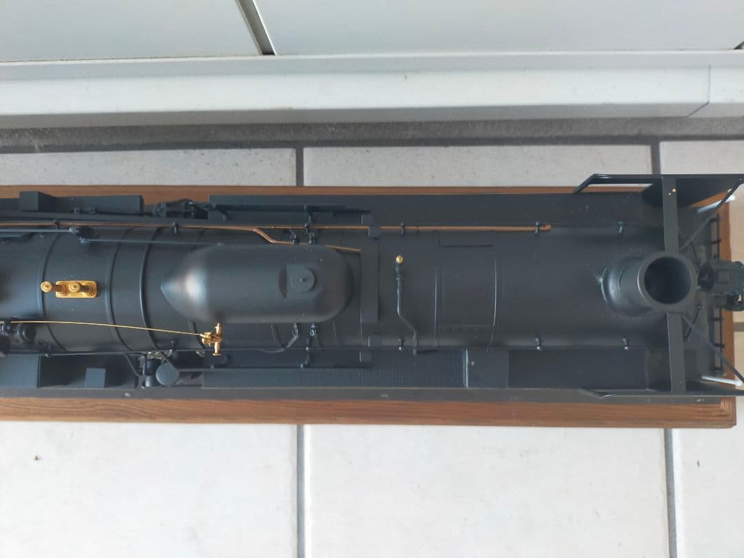 【超希少】C57型 模型機関車 ガラスケース付き