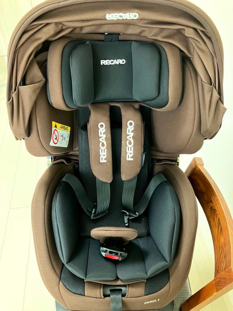 RECARO Zero.1　ISOFIX　ゼロワンスマイル　ジラッフェブラウン