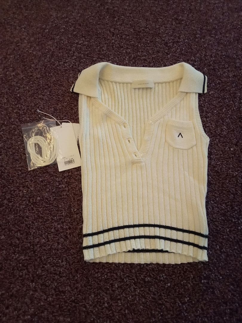 トップス andmary ami line tops