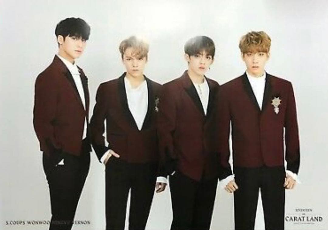 SEVENTEEN セブチ 2018 CARAT LAND ポスター セット