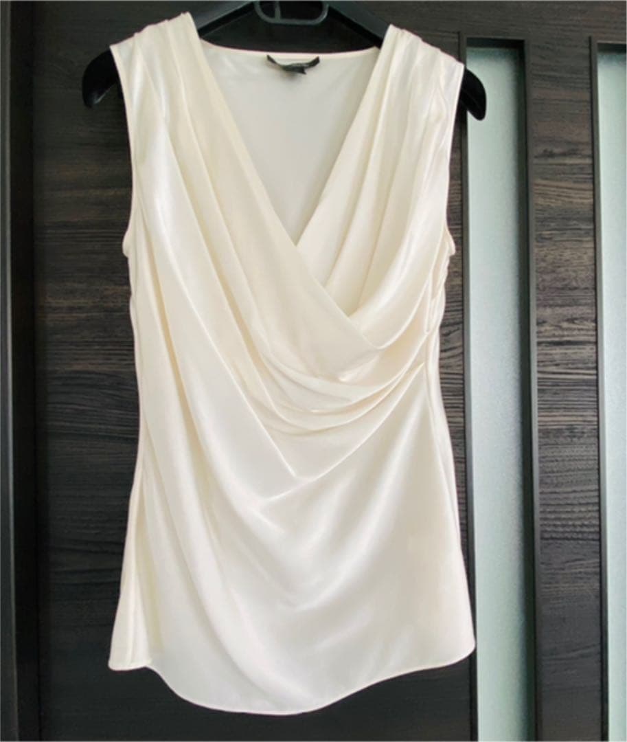 ST.JHON セントジョン　シルク　カシュクール トップス