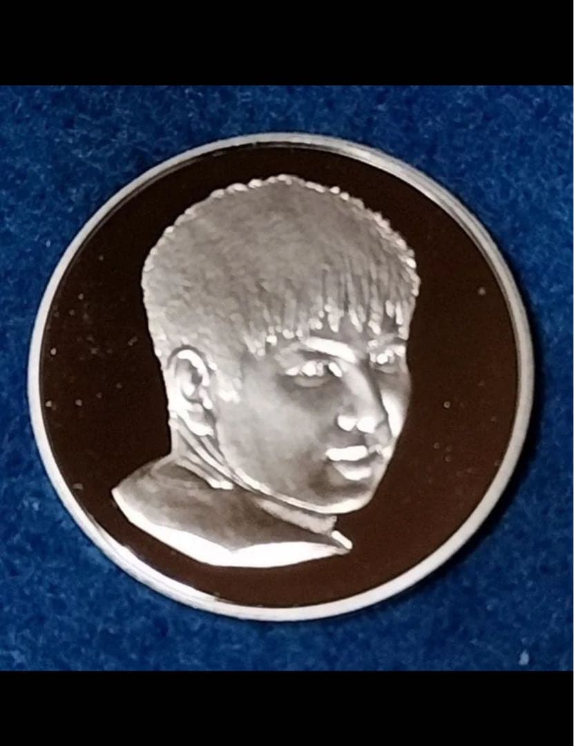 石原裕次郎デビュー記念プルーフ貨幣セット出し銀メダル