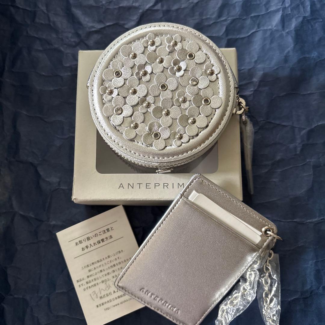 ANTEPRIMA シルバー ケース・カードケース　未使用品