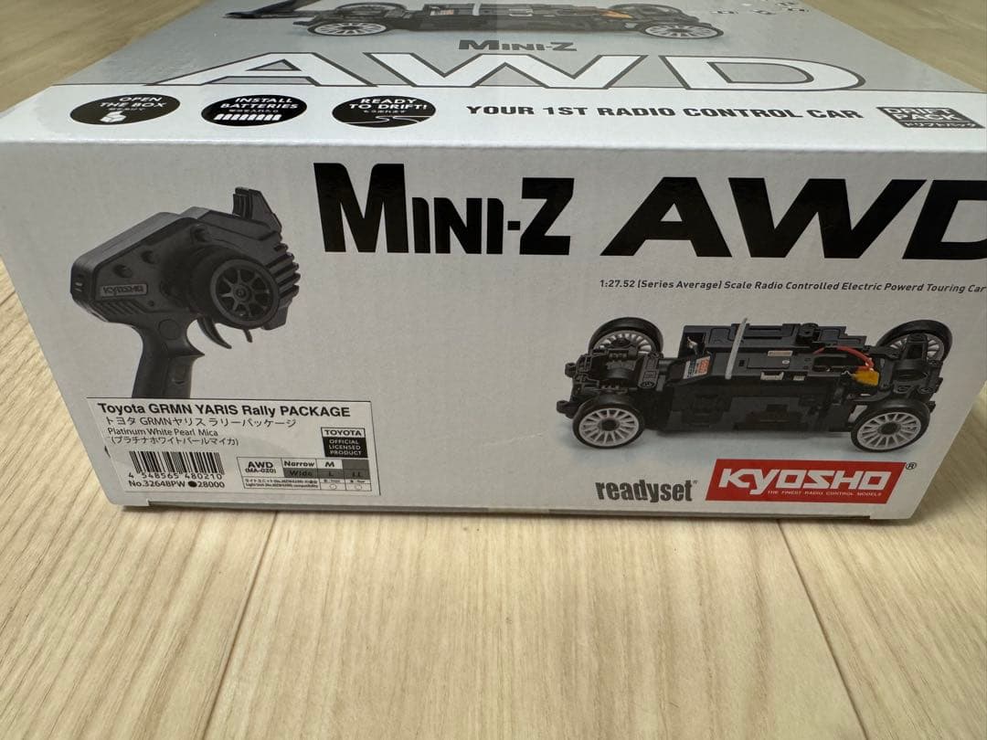 【新品未使用】 京商 ミニッツAWD トヨタGRMNヤリス ラリーパッケージ