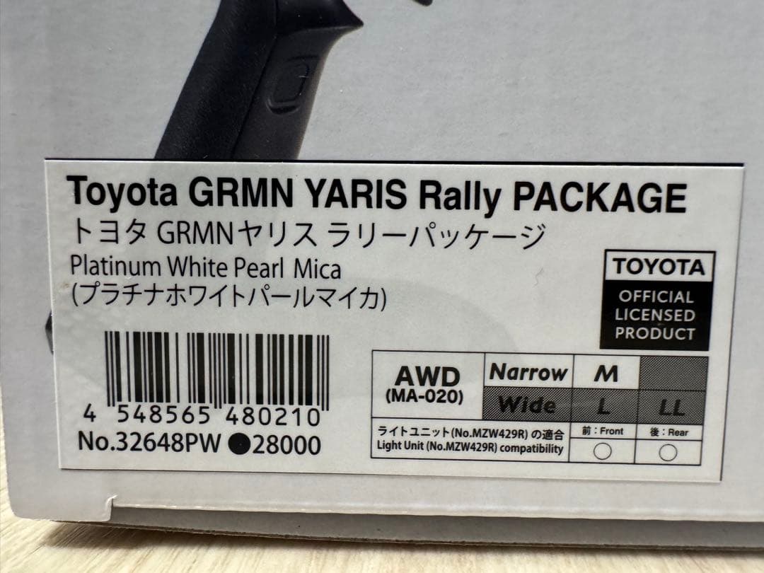 【新品未使用】 京商 ミニッツAWD トヨタGRMNヤリス ラリーパッケージ