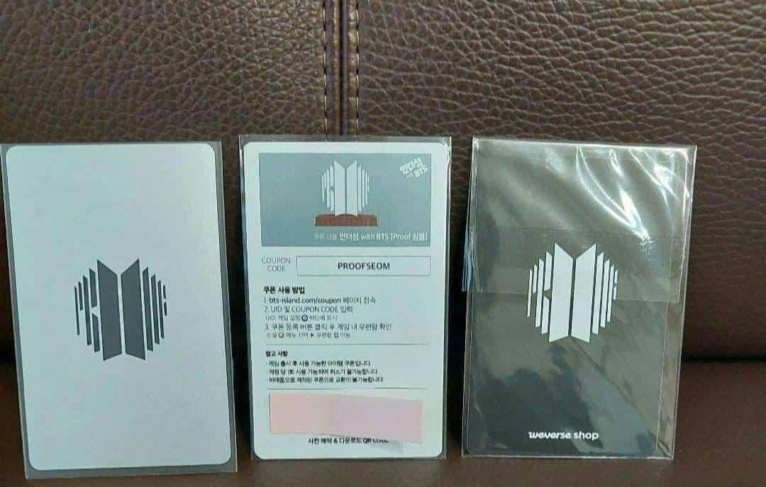 BTS JIN ジン PROOF 各エディション トレカ コンプリートセット