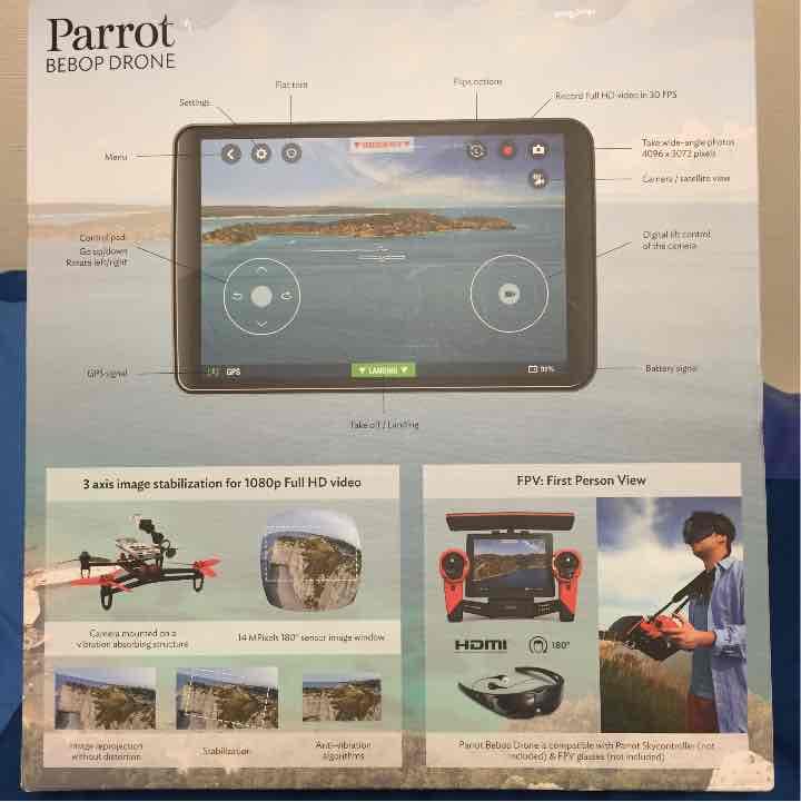送料無料！Parrot BEBOP DRONE パロットドローン