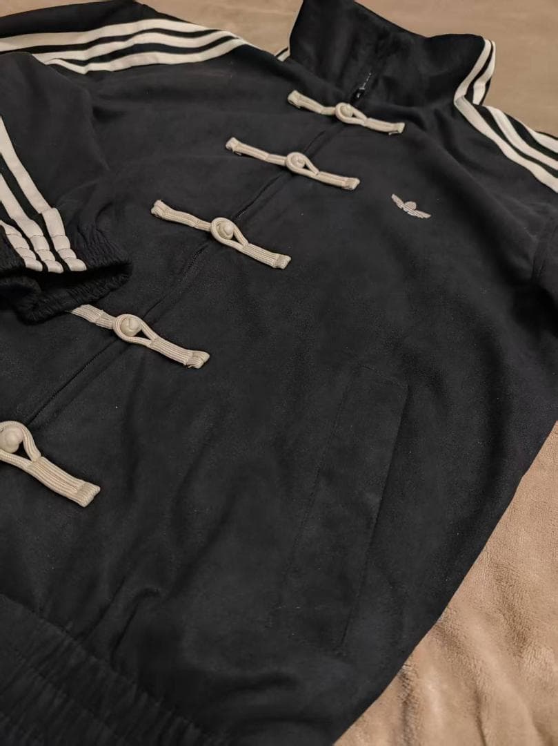 Adidas アディダス 中国限定 蛇年チャイナトラックジャケット ブラック M