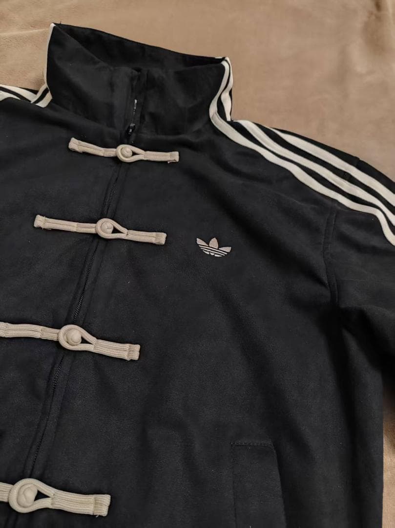 Adidas アディダス 中国限定 蛇年チャイナトラックジャケット ブラック M