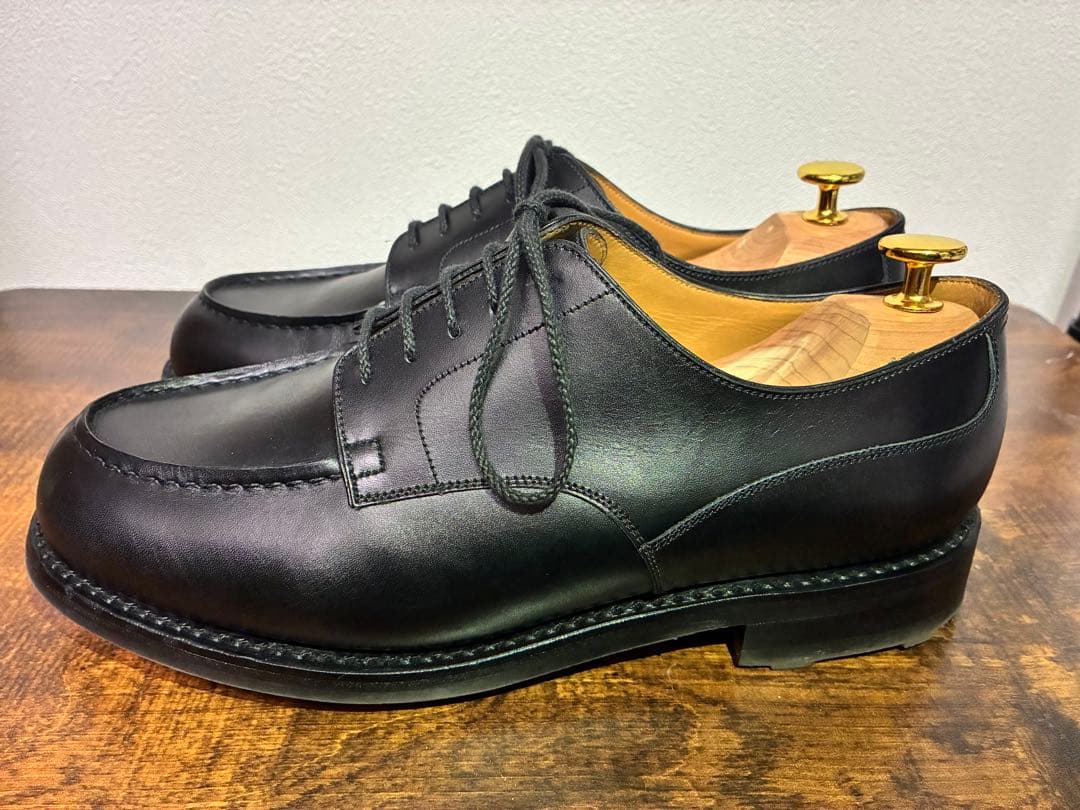 サントンjmweston ゴルフ　黒　7E