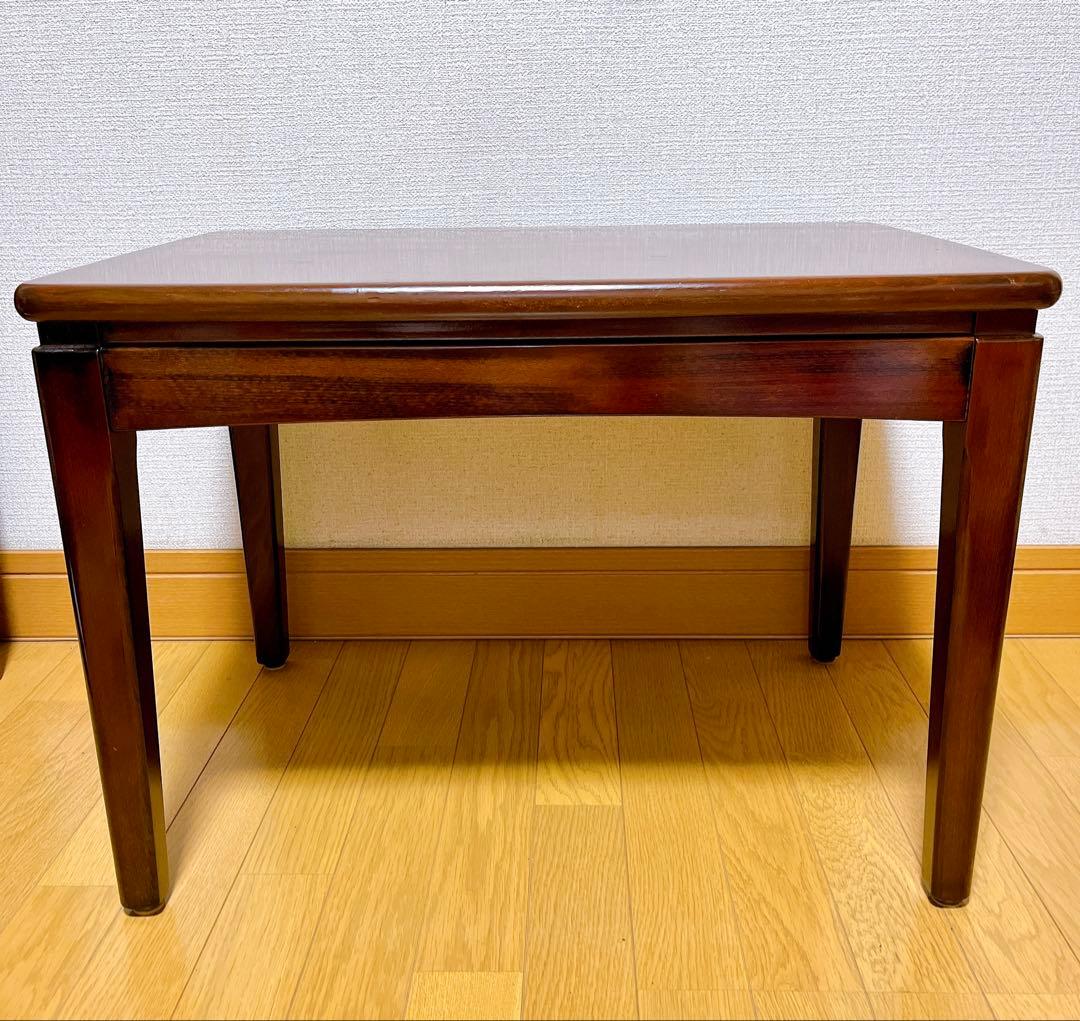 超希少 オールドカリモク サイドテーブル karimoku レトロ家具