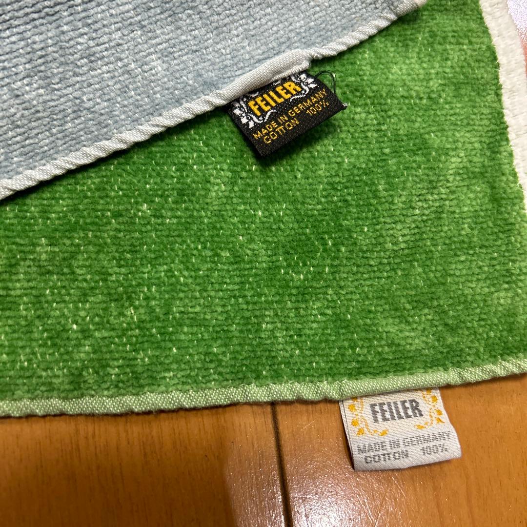 フェイラー　FEILER バスタオル　2枚セット　花柄　鳳凰　中古品