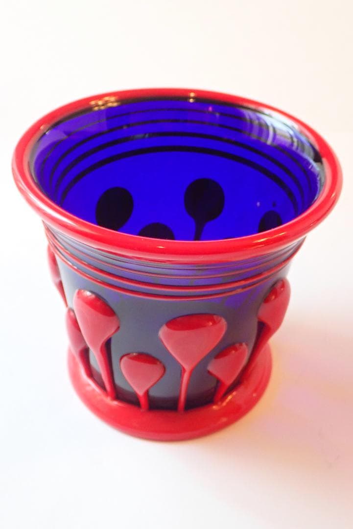 HD4303飾り壺 ガラス 岩田利久