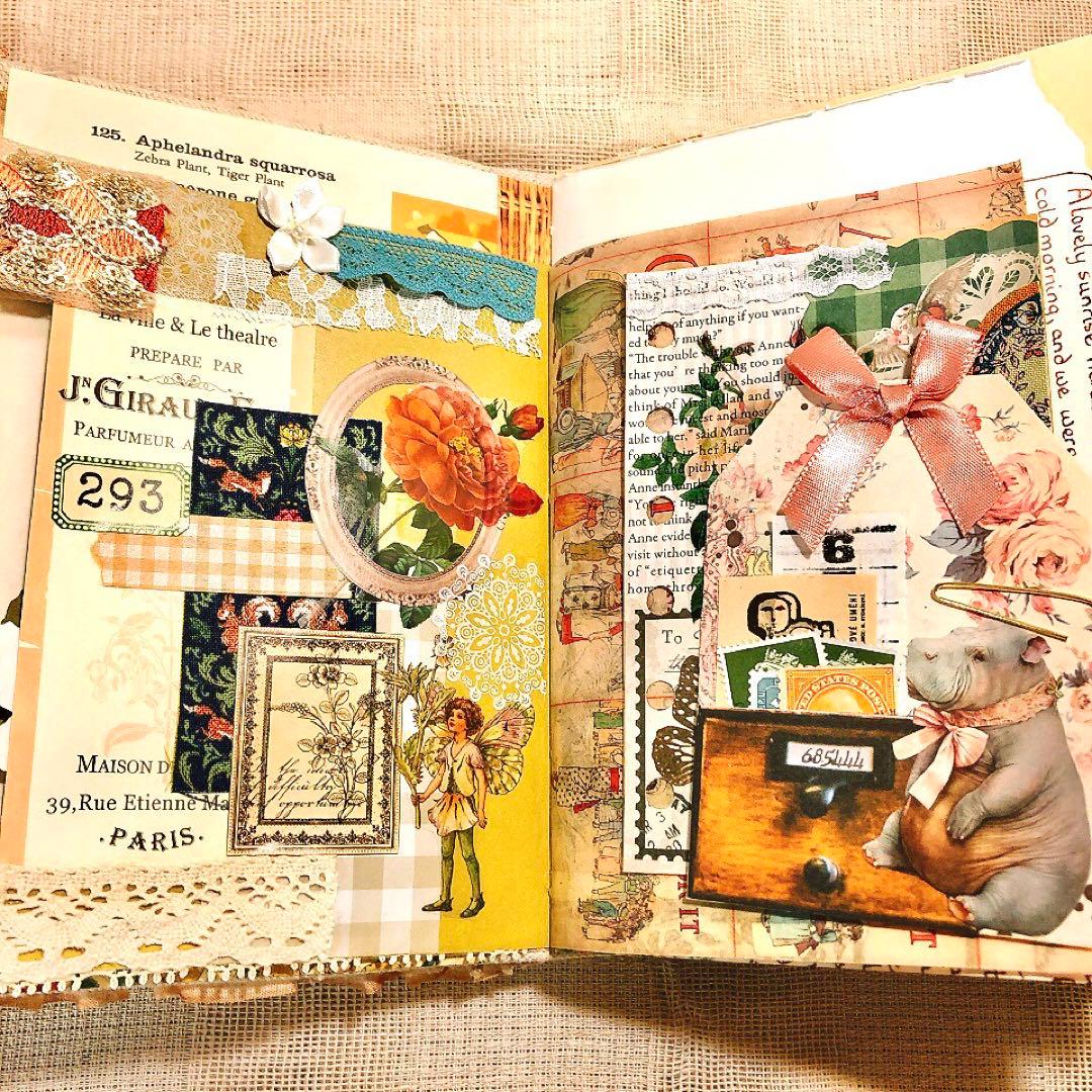 おうちゃんジャンクジャーナル雑記帳 妖精 アンティーク ジャンクジャーナル