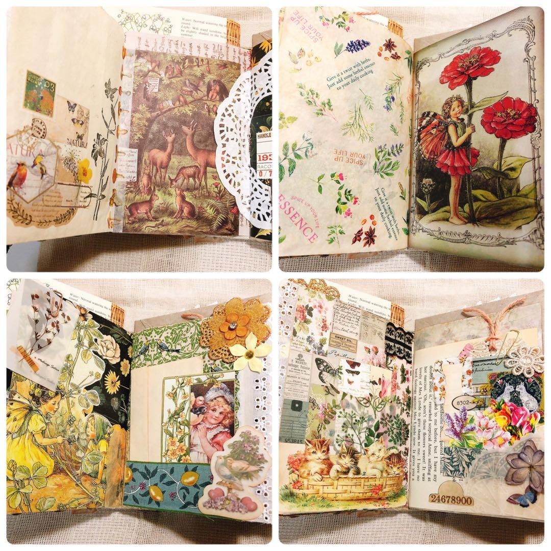 おうちゃんジャンクジャーナル雑記帳 妖精 アンティーク ジャンクジャーナル
