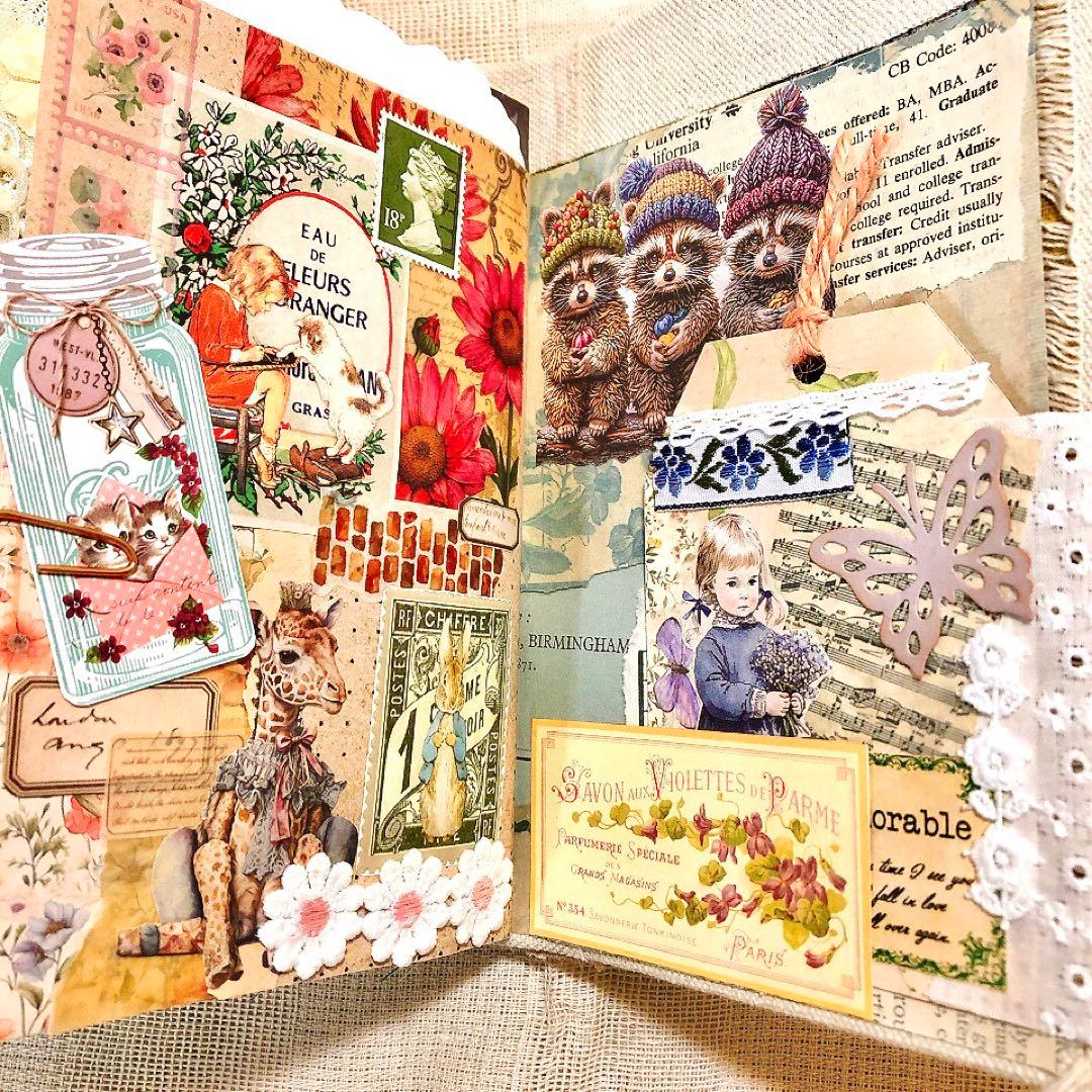 おうちゃんジャンクジャーナル雑記帳 妖精 アンティーク ジャンクジャーナル