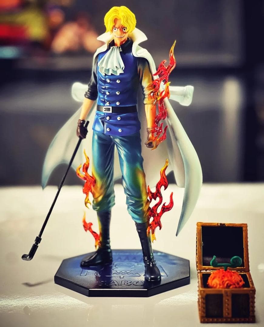 ワンピース 革命軍 サボ ガレージキット フィギュア スタチュー 塗装済み完成品