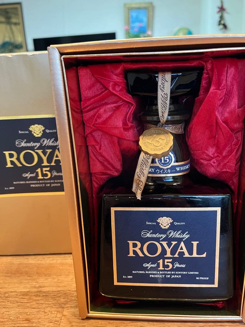 【箱付き未開封】 サントリー ウイスキー  PREMIUM 15年
