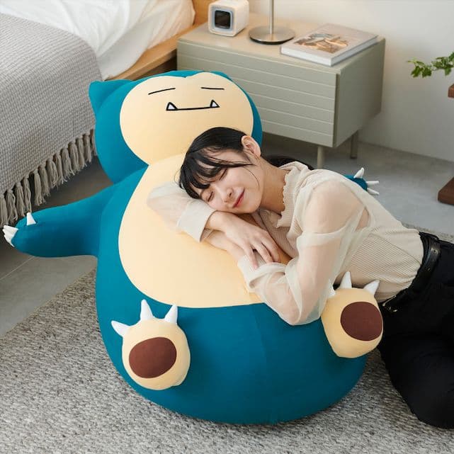 新品未開封 ポケモン カビゴン ヨギボー クッションビーズソファYogibo