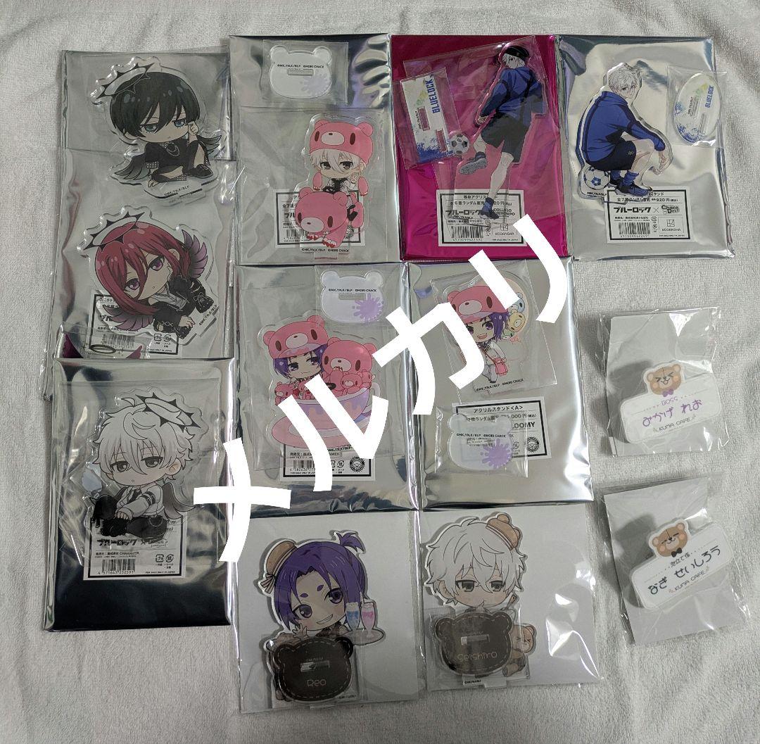 ブルーロック アクリルスタンド ファボテリア コラボカフェ本舗 凪玲王セット