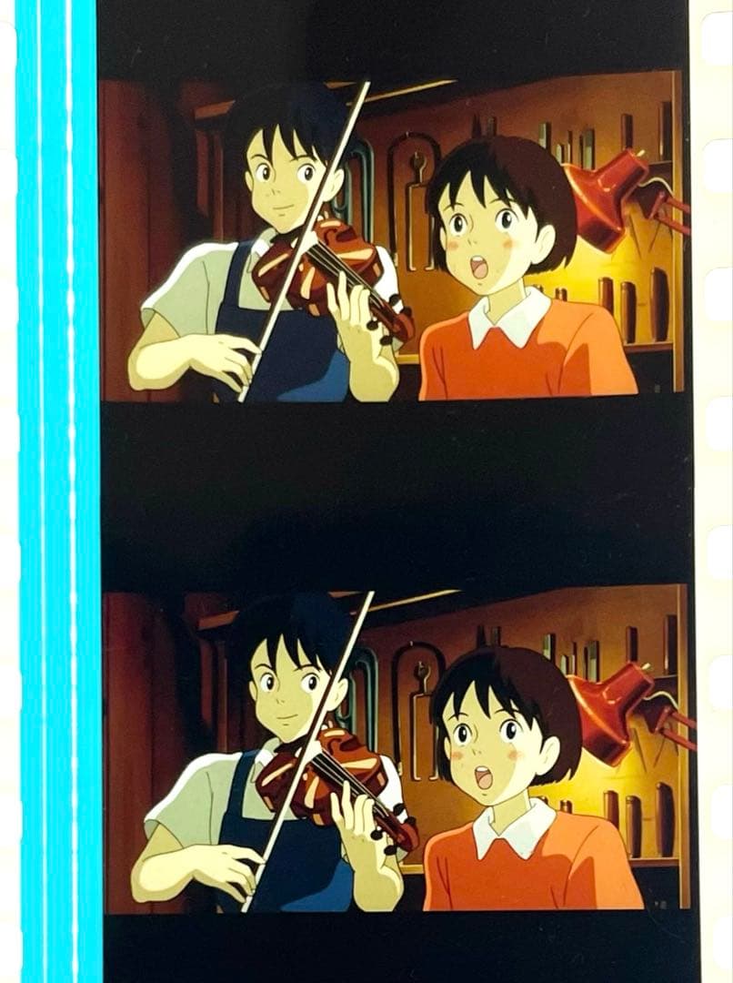 耳をすませば 映画 35mm フィルム film セル 雫 聖司 スタジオジブリ