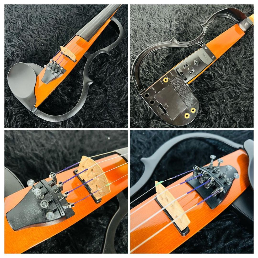 ヤマハ SV-100 サイレントバイオリン バイオリン 弦楽器 美品 ケース付き