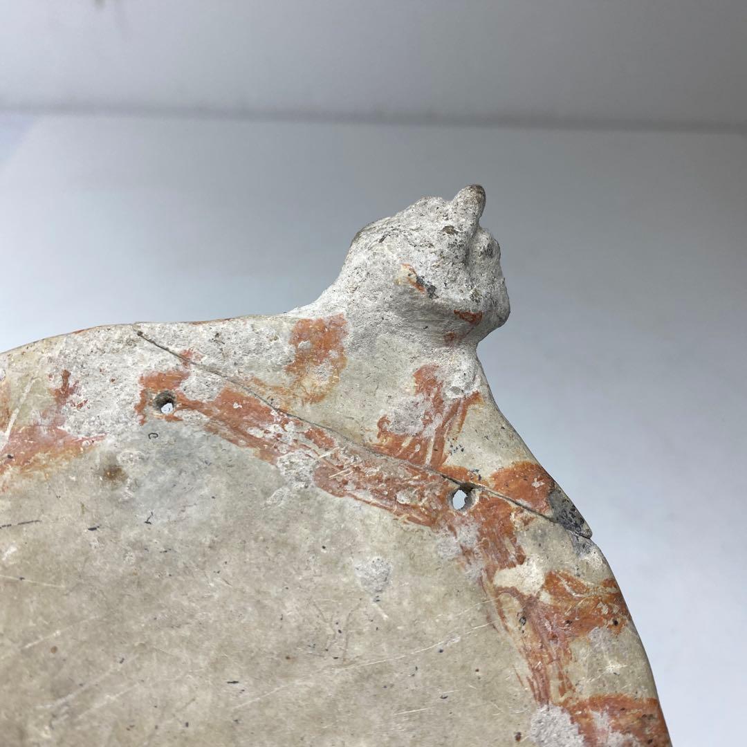 専用　古代　ペルー土器　紀元前　直径11.9㎝　タカチ　東な7-0217①