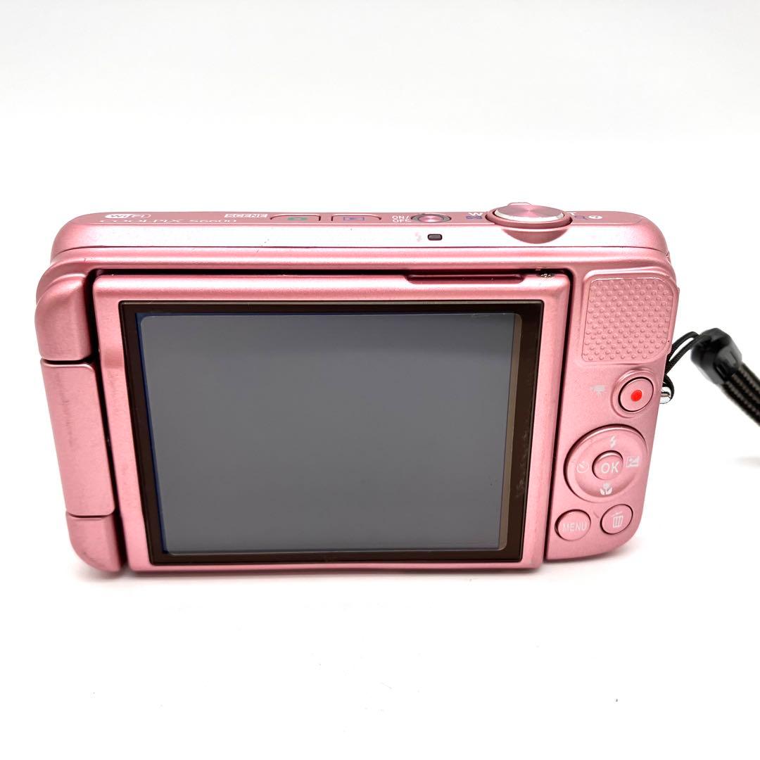 Wi-Fi対応♪ Nikon COOLPIX S6600 ピンク